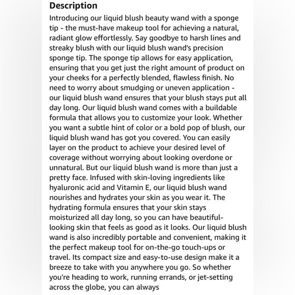 Matte Silky Texture Long-Lasting Lightweight Blush Liquid Makeup- #4 Swipe Right - Picture 4 of 8